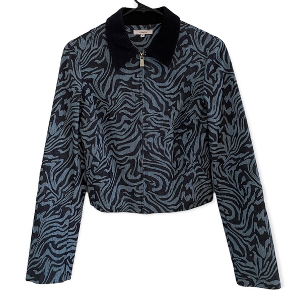 Miaou blue zebra Kai jacket - size small - Picture 4 of 4